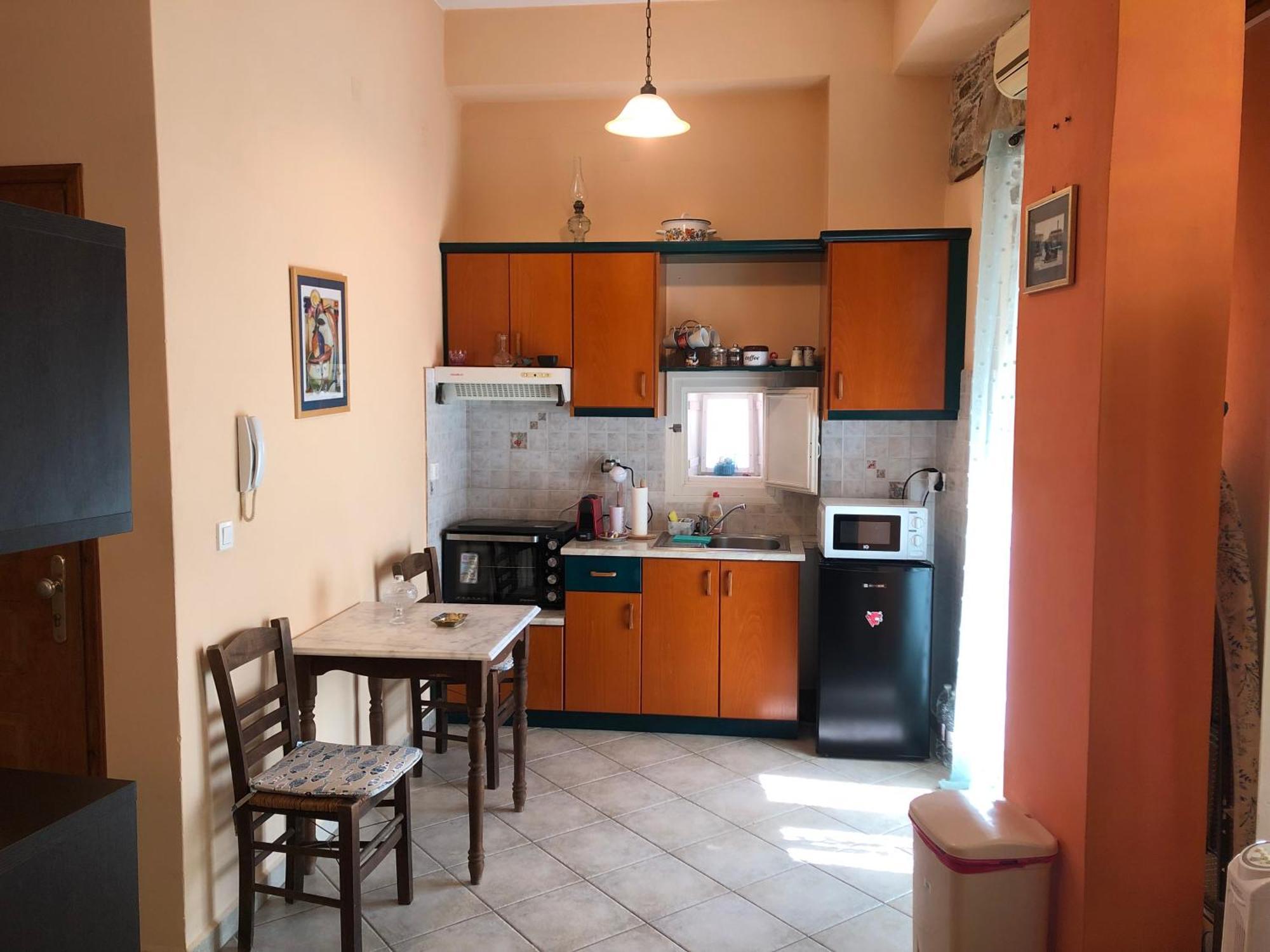 1872 - Agnes, Cozy Stony Apartment With Balcony Ermoupoli Exterior foto